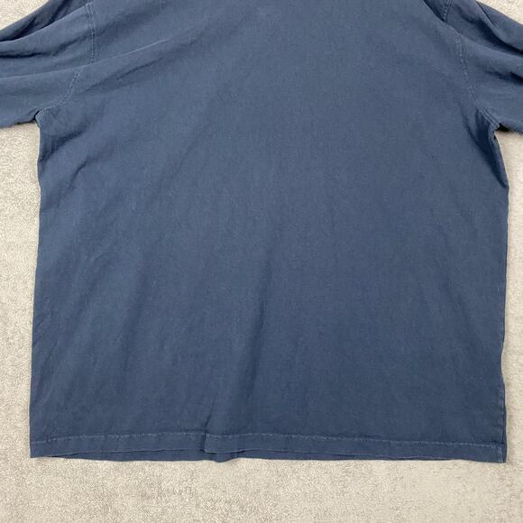 Carhartt Shirt Mens 2XL Navy Long Sleeve Original Fit Logo Sleeve K231 Cotton - Picture 5 of 16